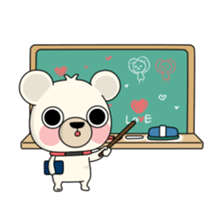 Three bear storys 'school story' sticker #15904430
