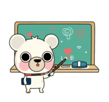 Three bear storys 'school story' sticker #15904430