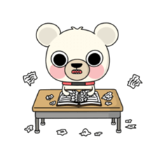 Three bear storys 'school story' sticker #15904433
