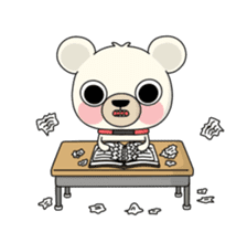 Three bear storys 'school story' sticker #15904433