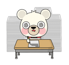Three bear storys 'school story' sticker #15904436