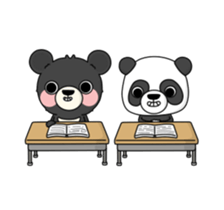 Three bear storys 'school story' sticker #15904437