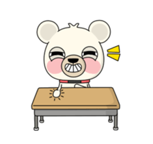 Three bear storys 'school story' sticker #15904438