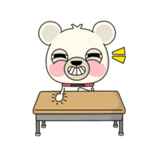Three bear storys 'school story' sticker #15904438