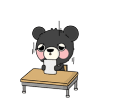 Three bear storys 'school story' sticker #15904439