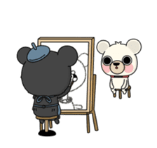Three bear storys 'school story' sticker #15904444