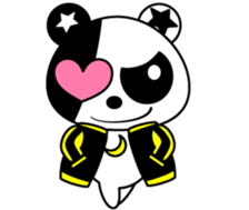 Asiatic black bear sticker #15904490