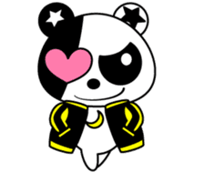 Asiatic black bear sticker #15904490