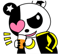 Asiatic black bear sticker #15904492