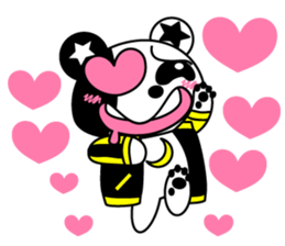 Asiatic black bear sticker #15904494