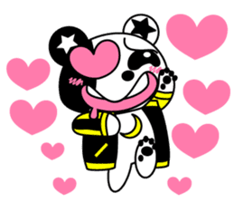 Asiatic black bear sticker #15904494