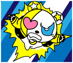 Asiatic black bear sticker #15904497