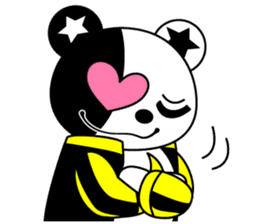 Asiatic black bear sticker #15904498