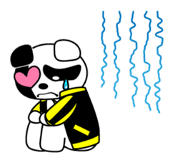 Asiatic black bear sticker #15904516