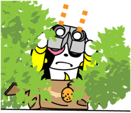 Asiatic black bear sticker #15904518