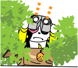 Asiatic black bear sticker #15904518