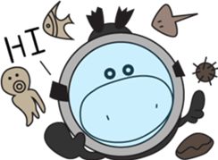 little pig-PangPang and little butterfly sticker #15904597