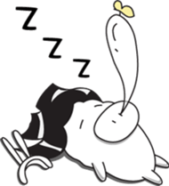 little pig-PangPang and little butterfly sticker #15904611