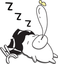 little pig-PangPang and little butterfly sticker #15904611