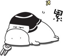 little pig-PangPang and little butterfly sticker #15904625