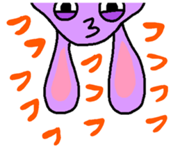 Rabbit from Osaka sticker #15904728