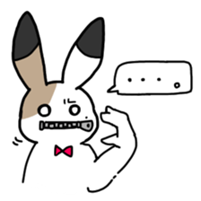 Calico Rabbit 2 sticker #15904996