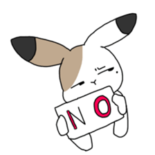 Calico Rabbit 2 sticker #15905003