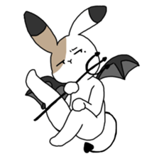 Calico Rabbit 2 sticker #15905005