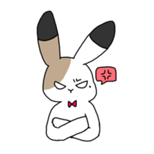 Calico Rabbit 2 sticker #15905016