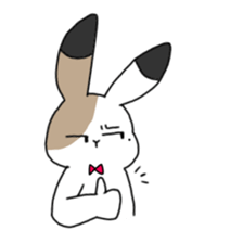 Calico Rabbit 2 sticker #15905018