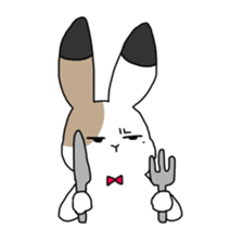 Calico Rabbit 2 sticker #15905024
