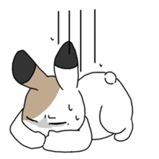 Calico Rabbit 2 sticker #15905026