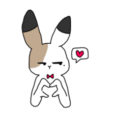 Calico Rabbit 2 sticker #15905029