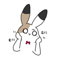 Calico Rabbit 2 sticker #15905032