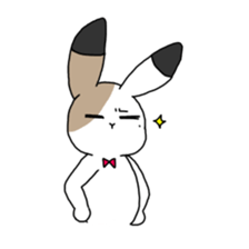 Calico Rabbit 2 sticker #15905033