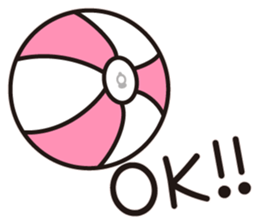 BEACH BALL VOLLEY sticker #15905042