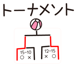BEACH BALL VOLLEY 2 sticker #15905144