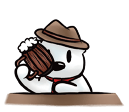 Happy snow friends sticker #15905198