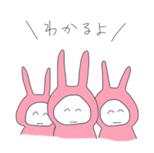 Pink Rabitt for Responses sticker #15905325