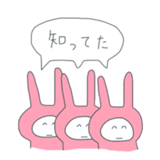 Pink Rabitt for Responses sticker #15905342