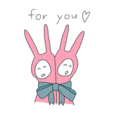 Pink Rabitt for Responses sticker #15905352