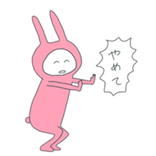 Pink Rabitt for Responses sticker #15905353