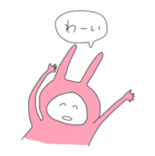 Pink Rabitt for Responses sticker #15905355