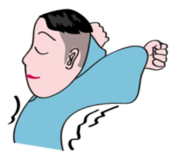 Relaxing Fashion Boy sticker #15905979