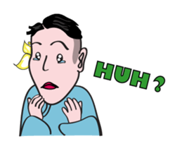 Relaxing Fashion Boy sticker #15905980