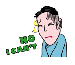 Relaxing Fashion Boy sticker #15905988