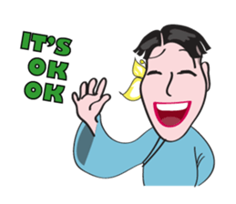 Relaxing Fashion Boy sticker #15905996