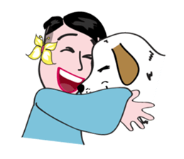 Relaxing Fashion Boy sticker #15906002