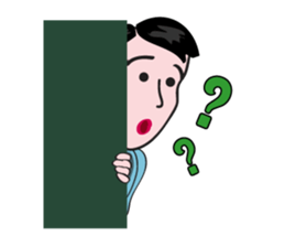 Relaxing Fashion Boy sticker #15906009