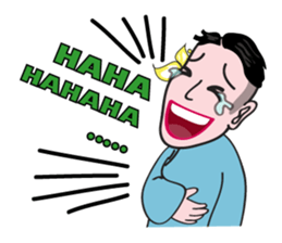 Relaxing Fashion Boy sticker #15906010